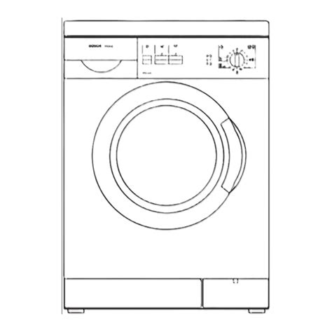 Bosch Maxx4 WFC1200 Instruction Manual And .